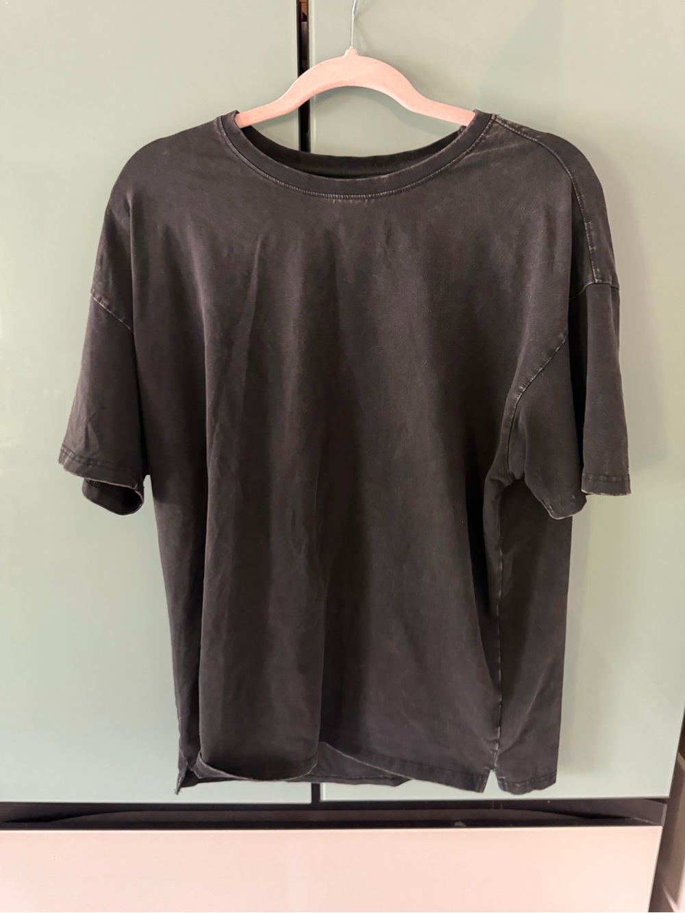 YoungLA Washed Black Short Sleeve Tee